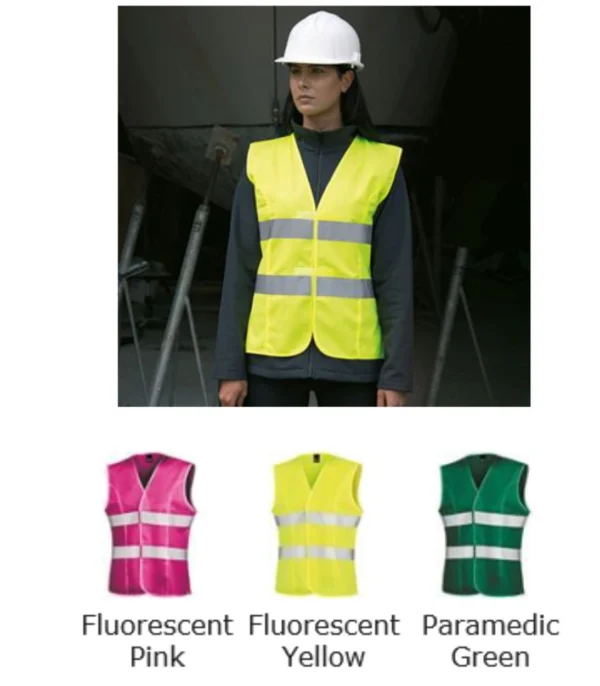 Result RS334F Work-Guard Ladies Hi Viz Tabard
